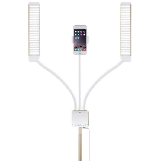 Glamcor Multimedia X Led (White and Gold)